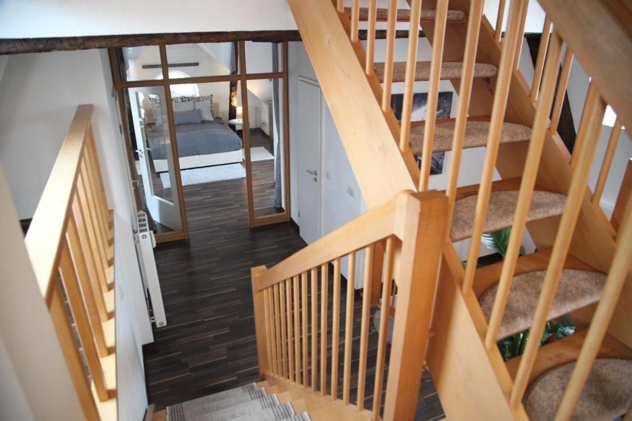 Wunderschoene Dachgeschoss - Maisonette 로스토크 외부 사진